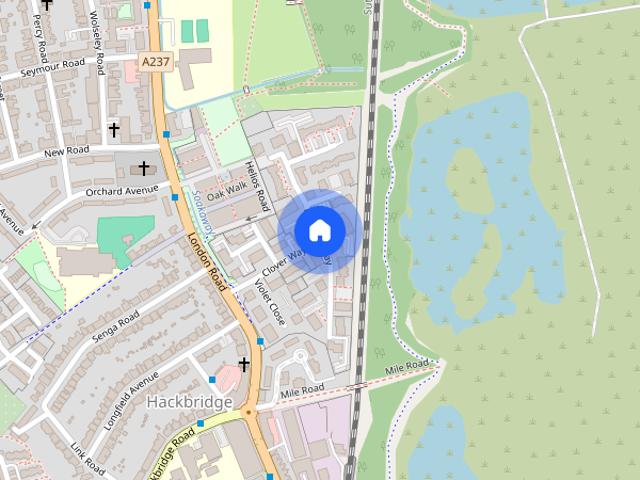Apartment for rent in Hackbridge, Greater London