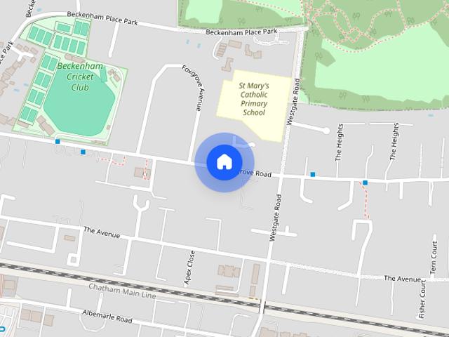Apartment for rent in Beckenham, Shortlands