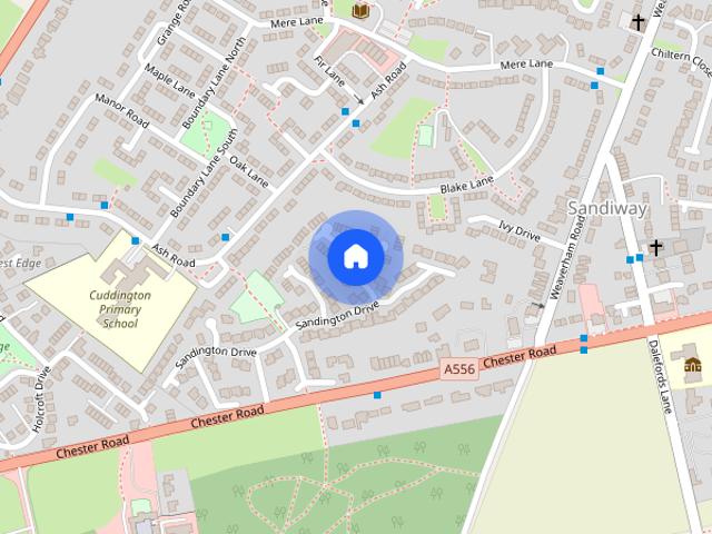 House for rent in Cuddington, Cheshire