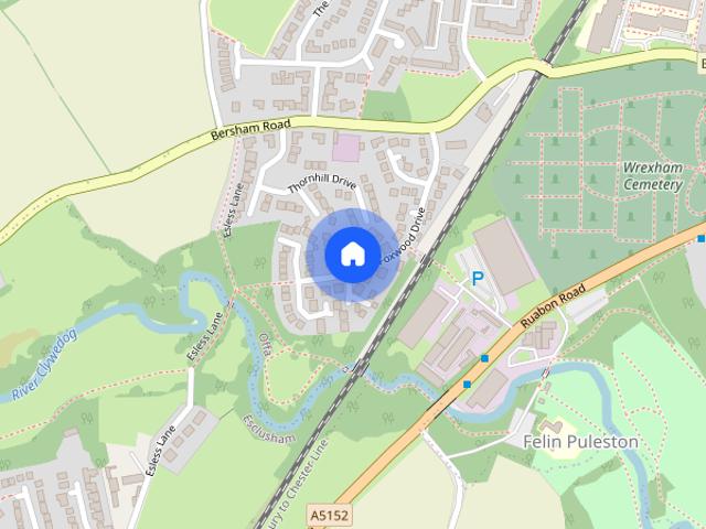 House for rent in Felin Puleston, Wrexham
