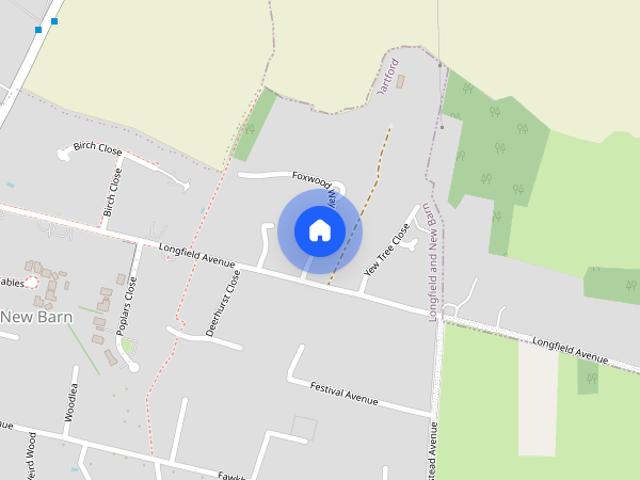 House for rent in Longfield and New Barn, Monks Orchard