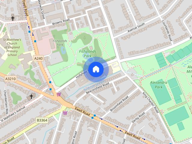 Apartment for rent in Berrylands, Greater London
