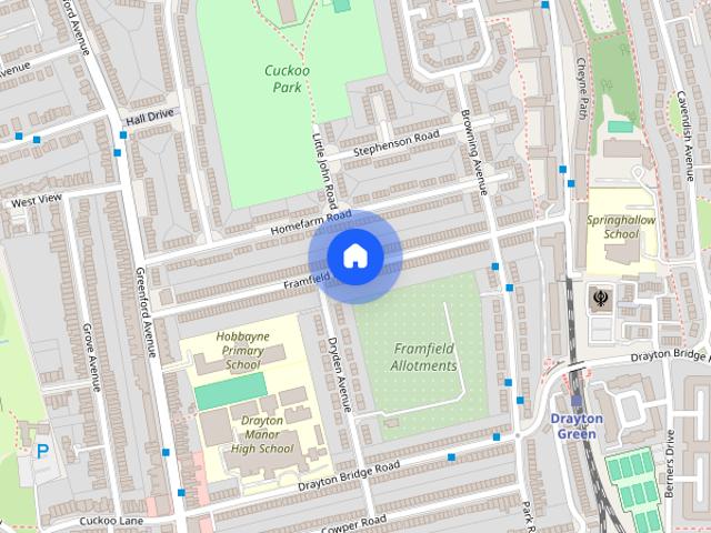 Apartment for rent in London Borough of Ealing, Hanwell