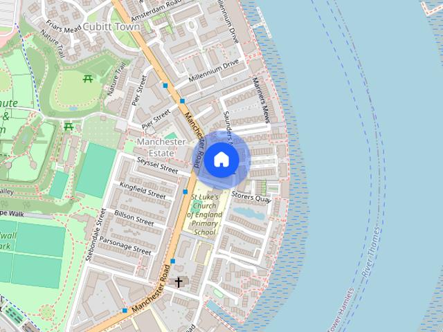 House for rent in Isle Of Dogs, Greater London