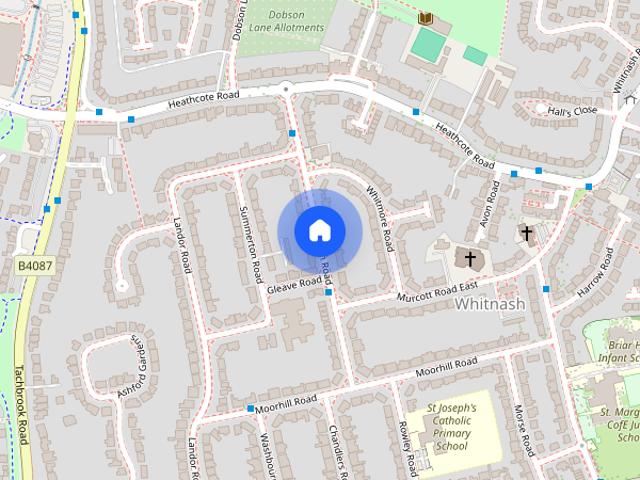 House for rent in Whitnash, Green Close