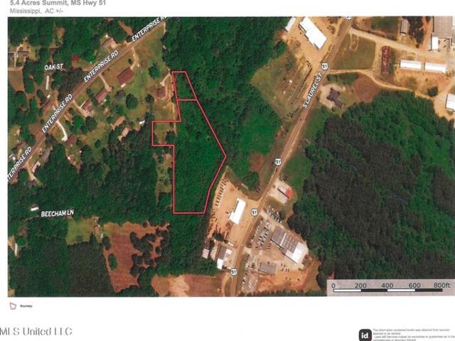 Land for sale in Summit, Mississippi