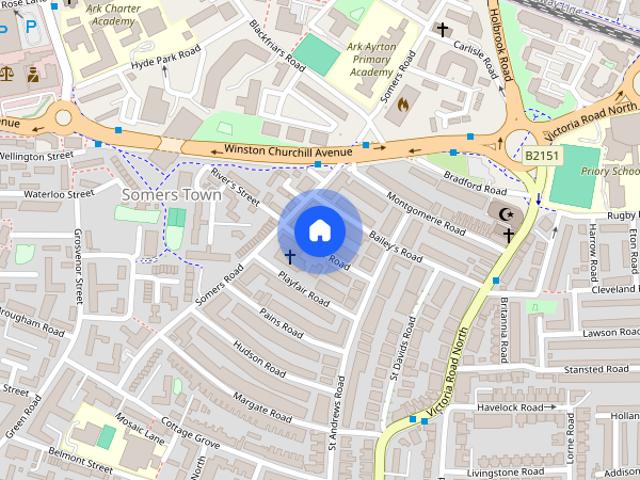 Room for rent in Somers Town, Portsmouth