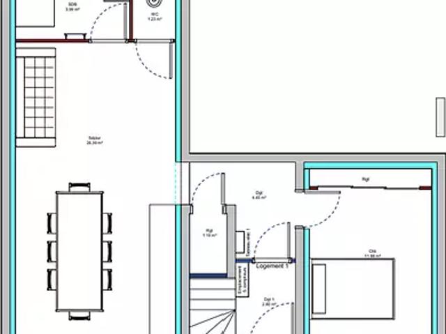 Appartement vente à Frasne, Doubs