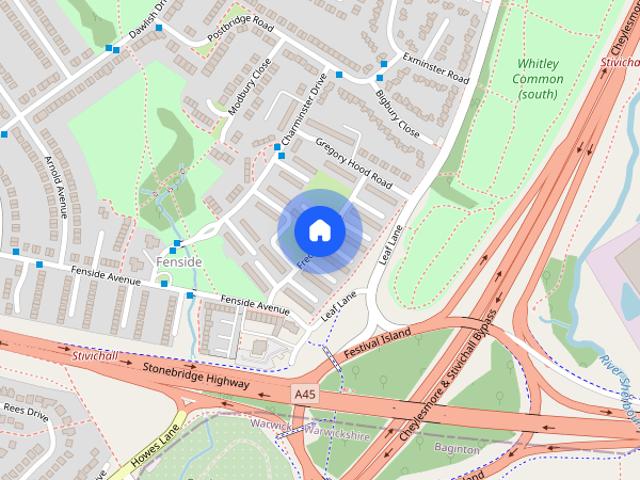 Apartment for rent in Fenside, Stivichall
