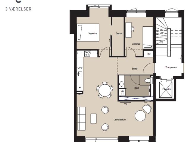 Lejlighed til leje i København, Brøndby