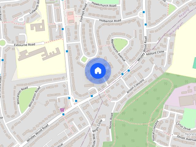 House for rent in Whitley Wood, Reading