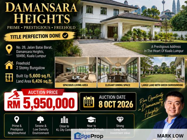 House for sale in Country Heights Damansara, Kuala Lumpur