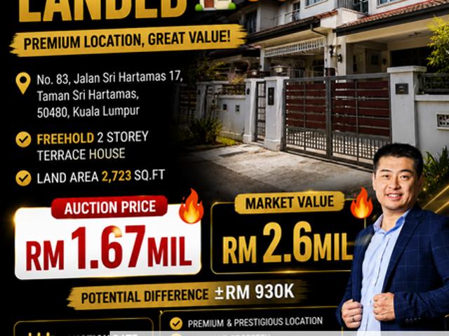 House for sale in Sri Hartamas, Kuala Lumpur