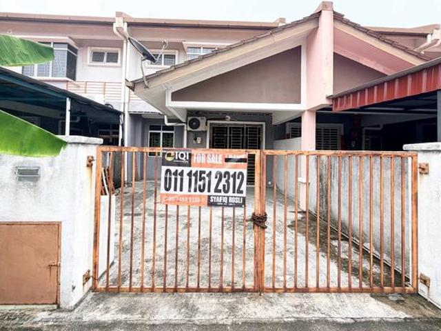 Terraced House for sale in Zon Perindustrian Bebas Telok Panglima Garang, Teluk Panglima Garang