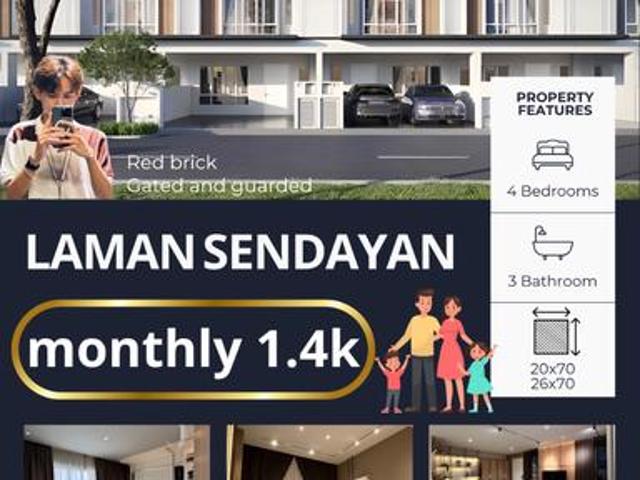Terraced House for sale in Sendayan Village, Negeri Sembilan