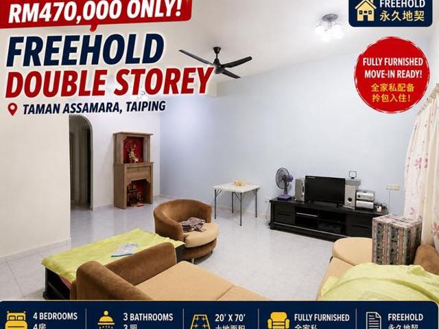Terraced House for sale in Perak, Taiping