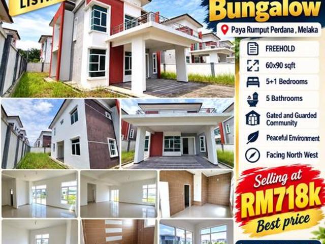 Bungalow for sale in Cheng, Malaka