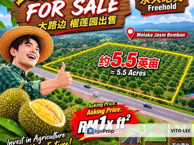 Shop for sale in Bemban, Jasin