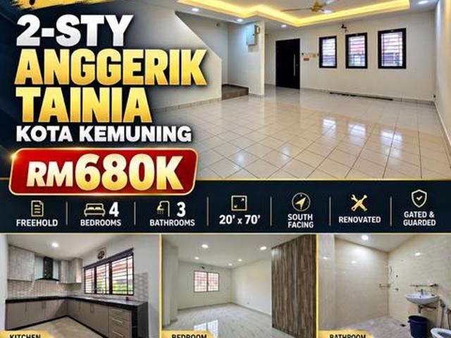 Terraced House for sale in Seksyen 31, Shah Alam
