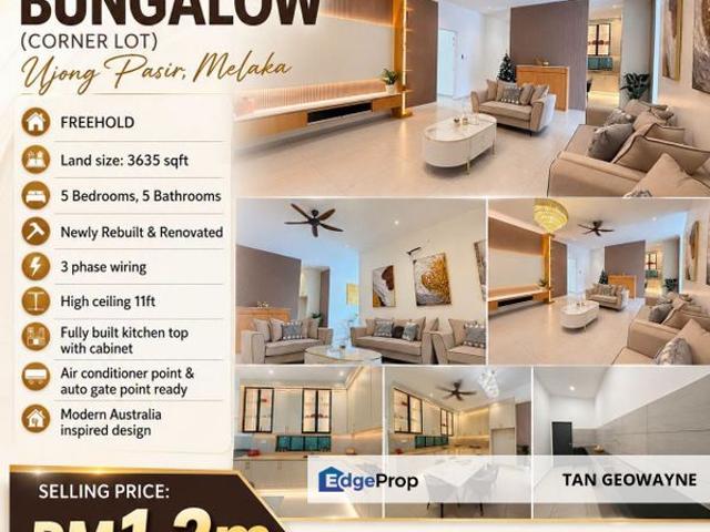 House for sale in Ujong Pasir, Malaka