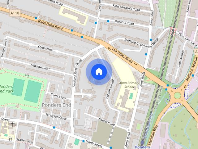 House for rent in Ponders End, Greater London