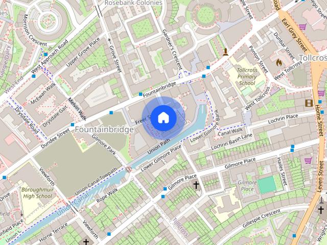 Apartment for rent in Tollcross, City of Edinburgh