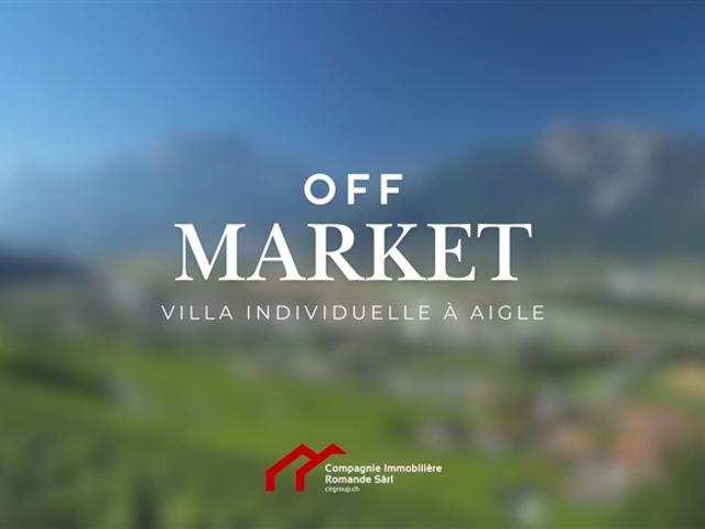 Einfamilienhaus kaufen in Aigle, Waadt