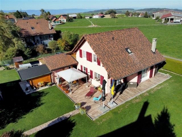 Einfamilienhaus kaufen in Jorat-Menthue, Waadt