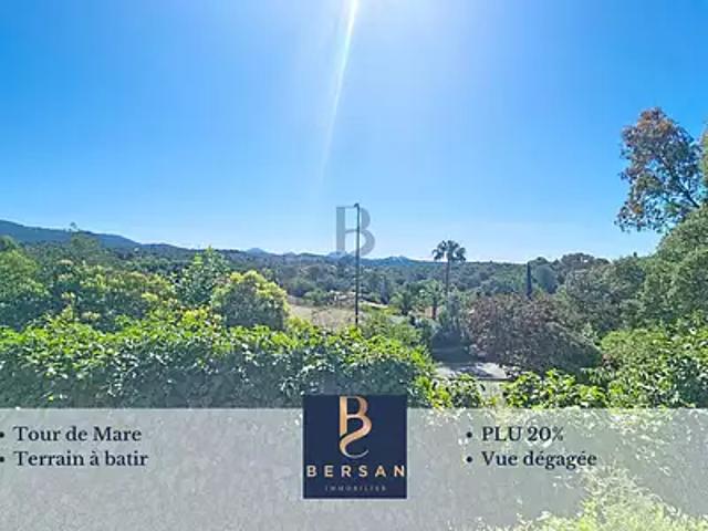 Terrain vente à Fréjus, Var