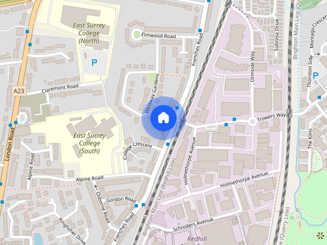 Apartment for rent in Redhill, Reigate and Banstead
