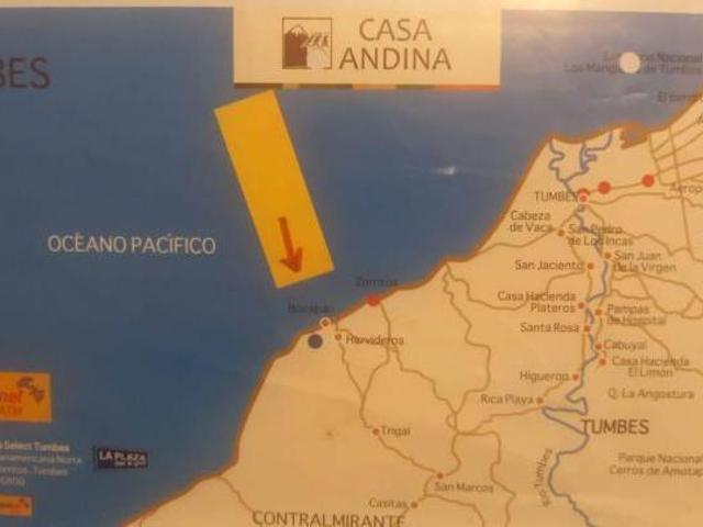 FRENTE AL MAR TERRENO EN ZORRITOS TUMBES PLAYA BOCAPÁN FRENTE A PLAYA