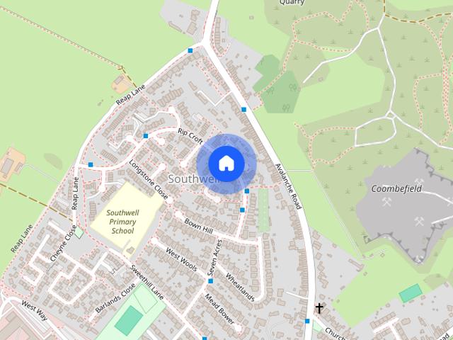 House for rent in Sweet Hill, Southwell
