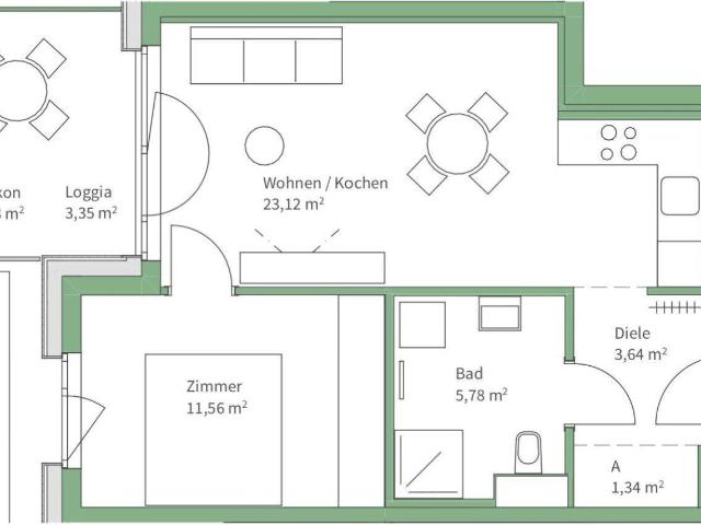 Apartment mieten in Katastralgemeinde Jakomini, Graz