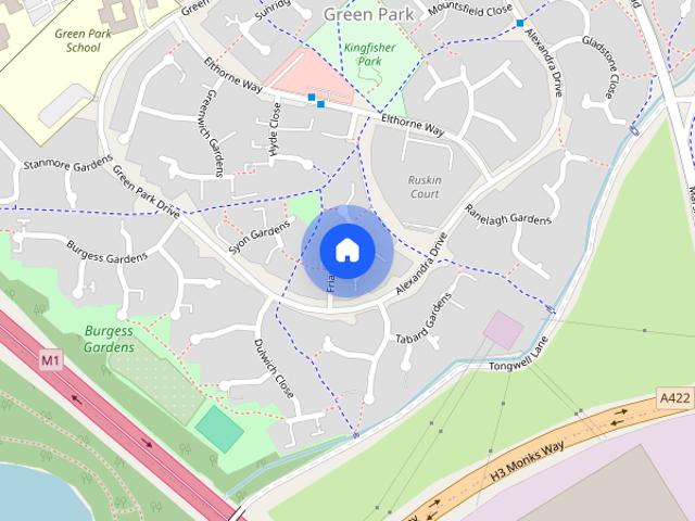 House for rent in Green Park, Milton Keynes