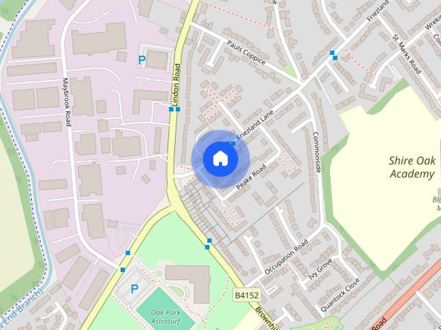 Room for rent in Brownhills, Walsall