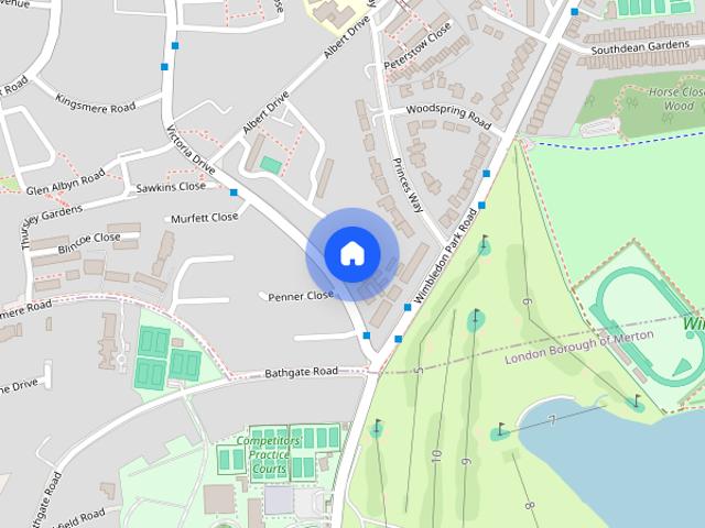 Apartment for rent in Southfields, Greater London
