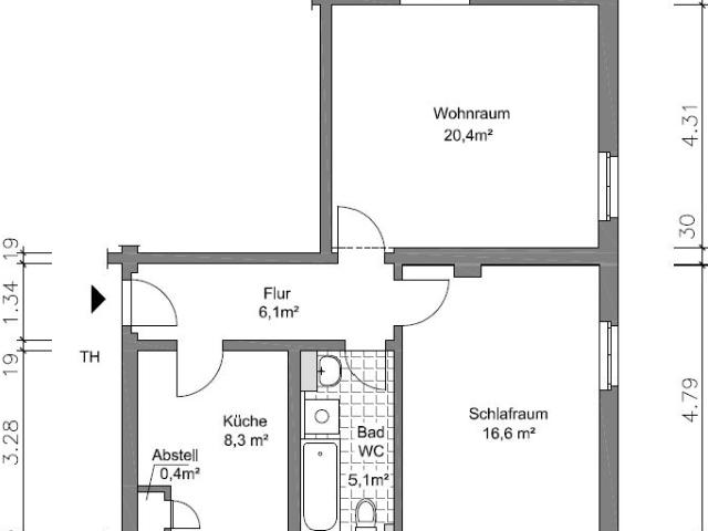 Apartment mieten in Gera, Leumnitz