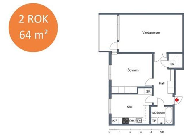 Lägenhet hyra i Eskilstuna, Södermanland