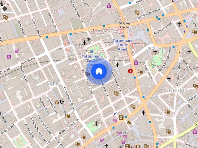 Apartment for rent in Soho, Greater London