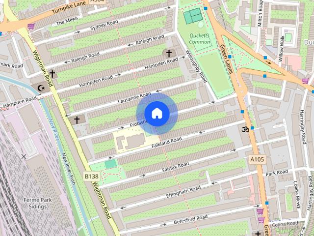 Apartment for rent in Harringay, Greater London