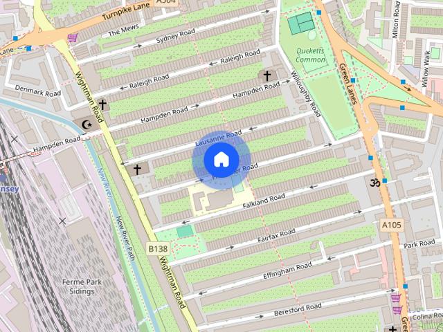 Apartment for rent in Harringay, Greater London