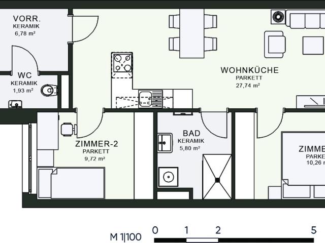 Apartment mieten in Jakomini, Gersdorf-Feistritz