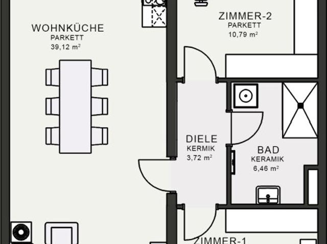 Apartment mieten in Jakomini, Gersdorf-Feistritz