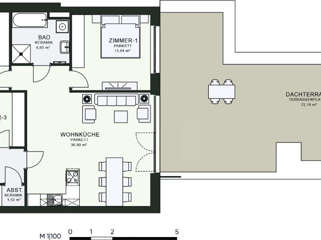 Apartment mieten in Jakomini, Gersdorf-Feistritz