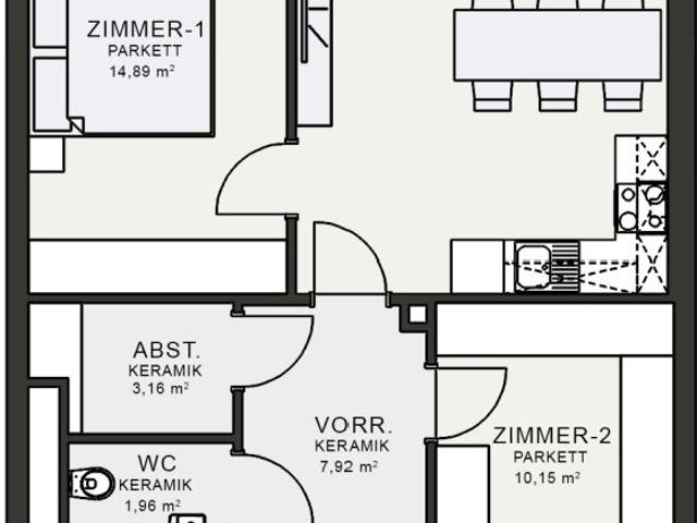 Apartment mieten in Jakomini, Gersdorf-Feistritz