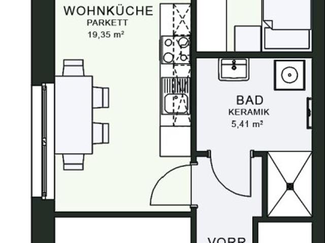 Apartment mieten in Jakomini, Gersdorf-Feistritz