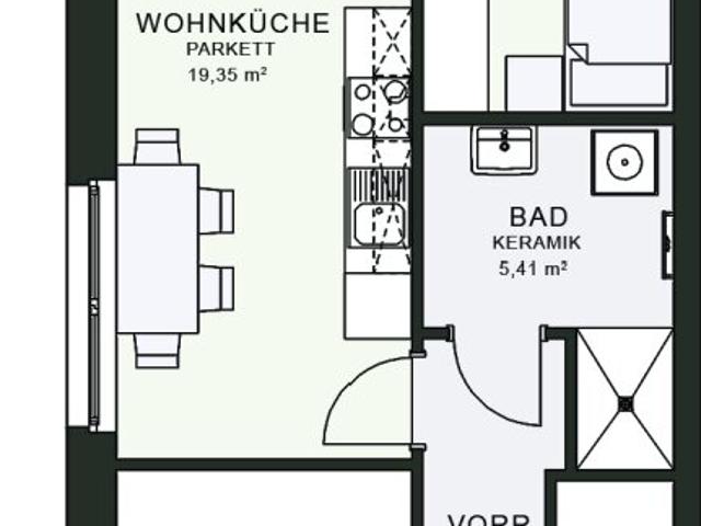Apartment mieten in Jakomini, Gersdorf-Feistritz