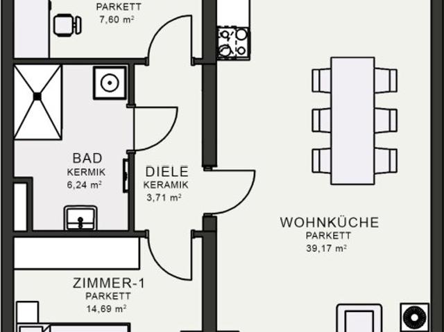 Apartment mieten in Jakomini, Gersdorf-Feistritz