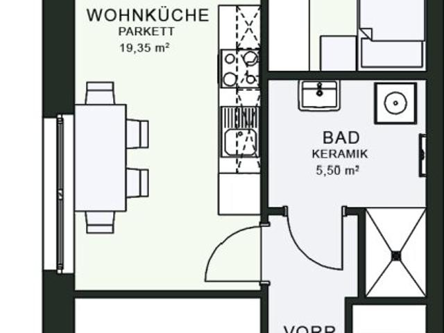 Apartment mieten in Jakomini, Gersdorf-Feistritz
