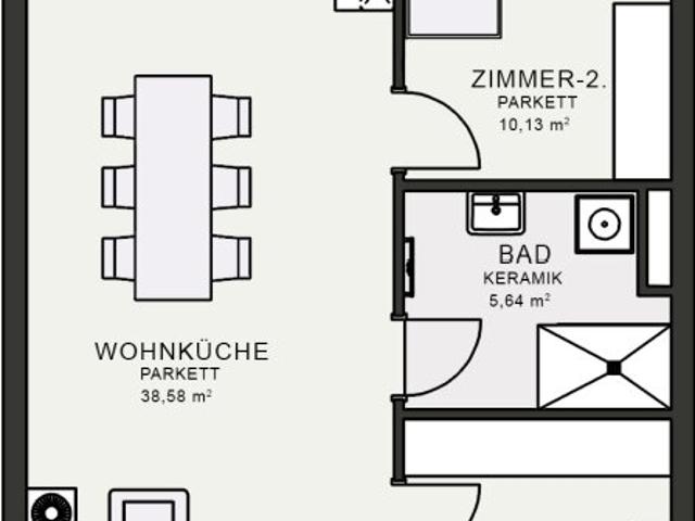 Apartment mieten in Jakomini, Gersdorf-Feistritz